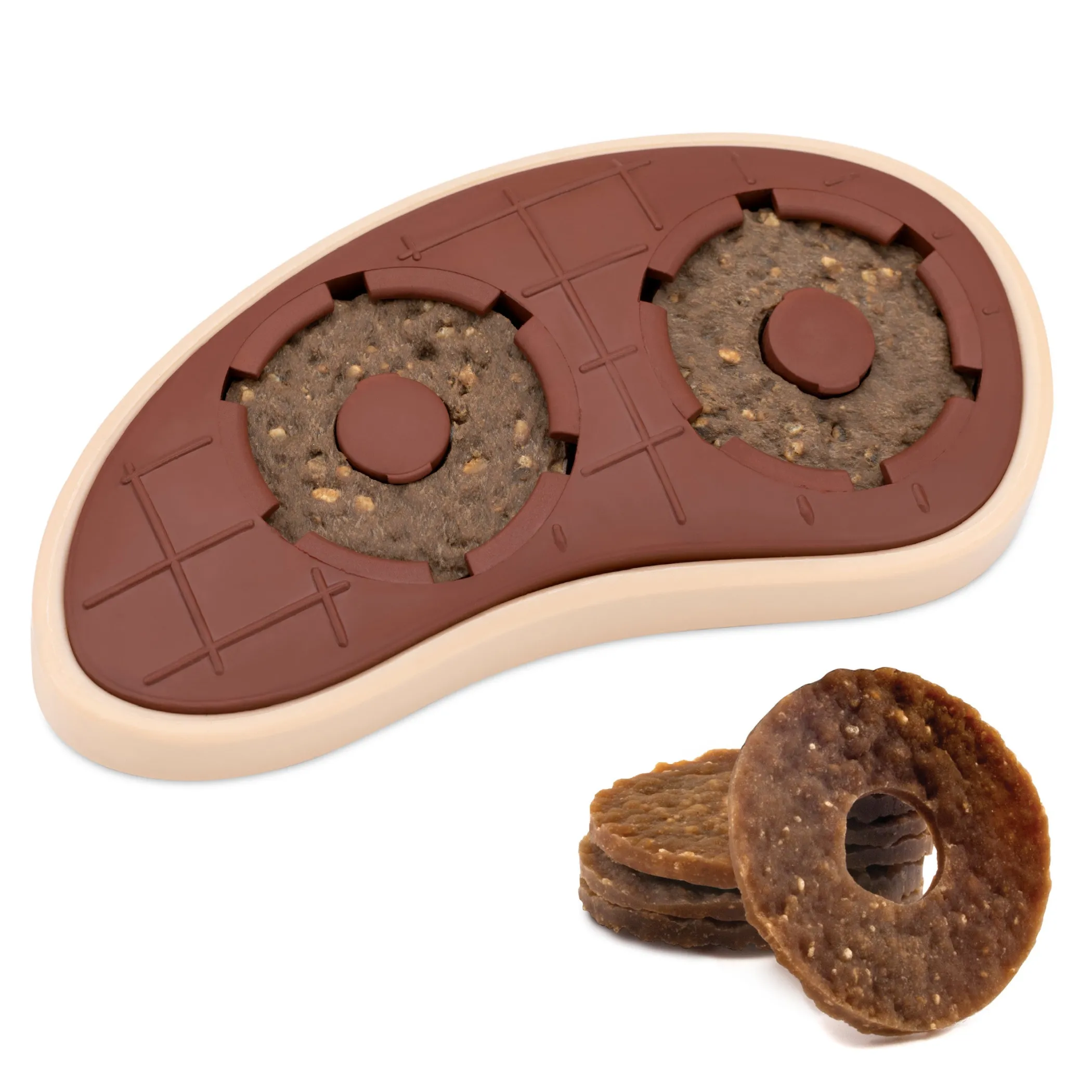PetSafe Toys|Treat Ring Chew Toys-Busy Buddy® Slab o’ Sirloin