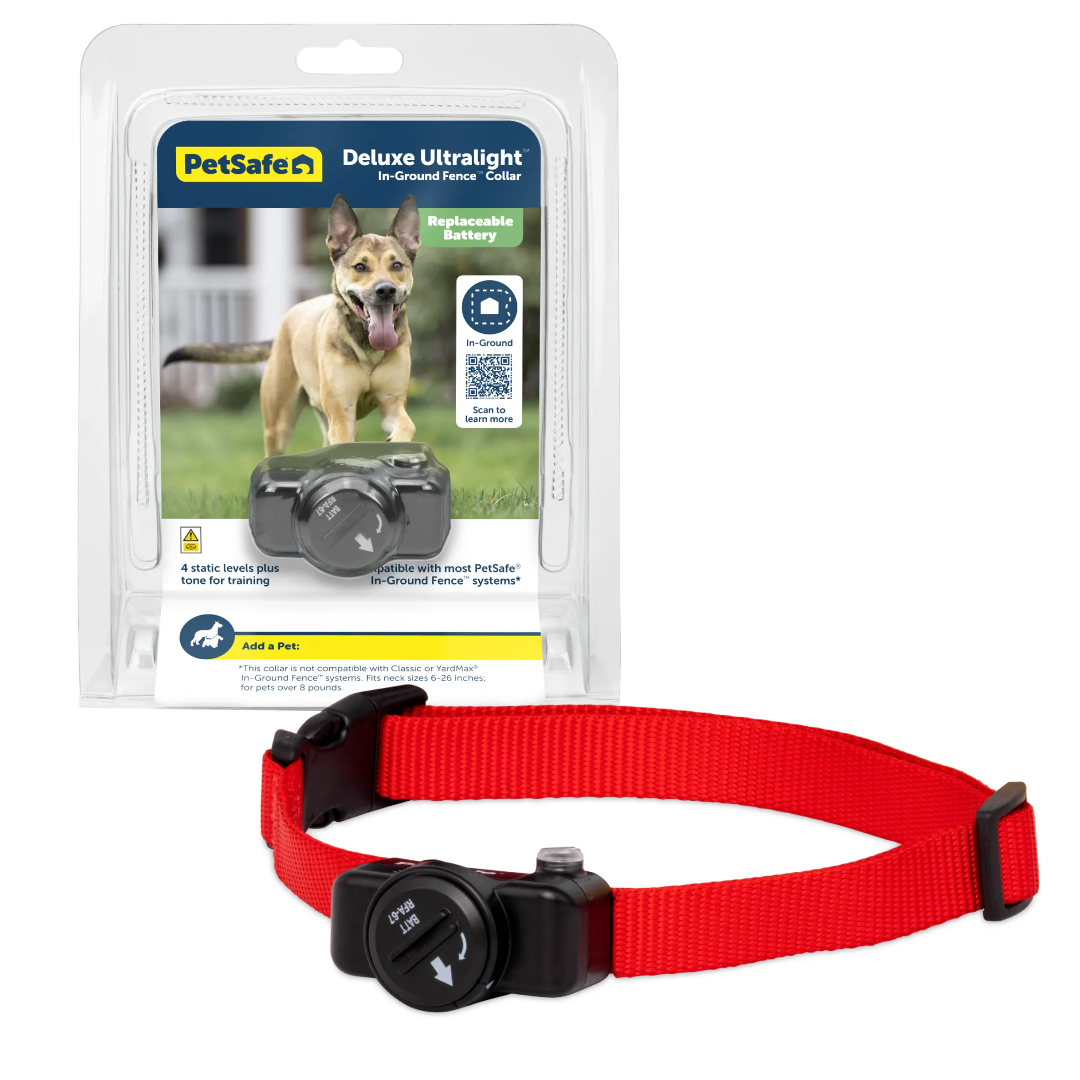PetSafe Fencing|Parts & Accessories-Deluxe UltraLight™ Receiver Collar