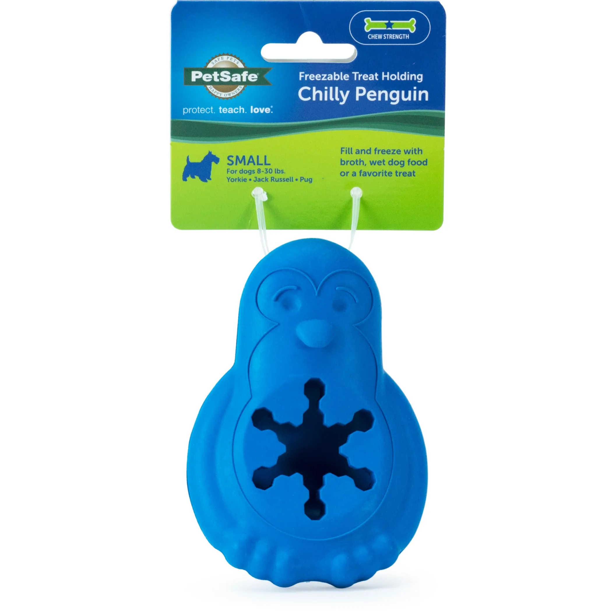 PetSafe Toys|Treat Dispensing Toys-Freezable Treat Holding Chilly Penguin