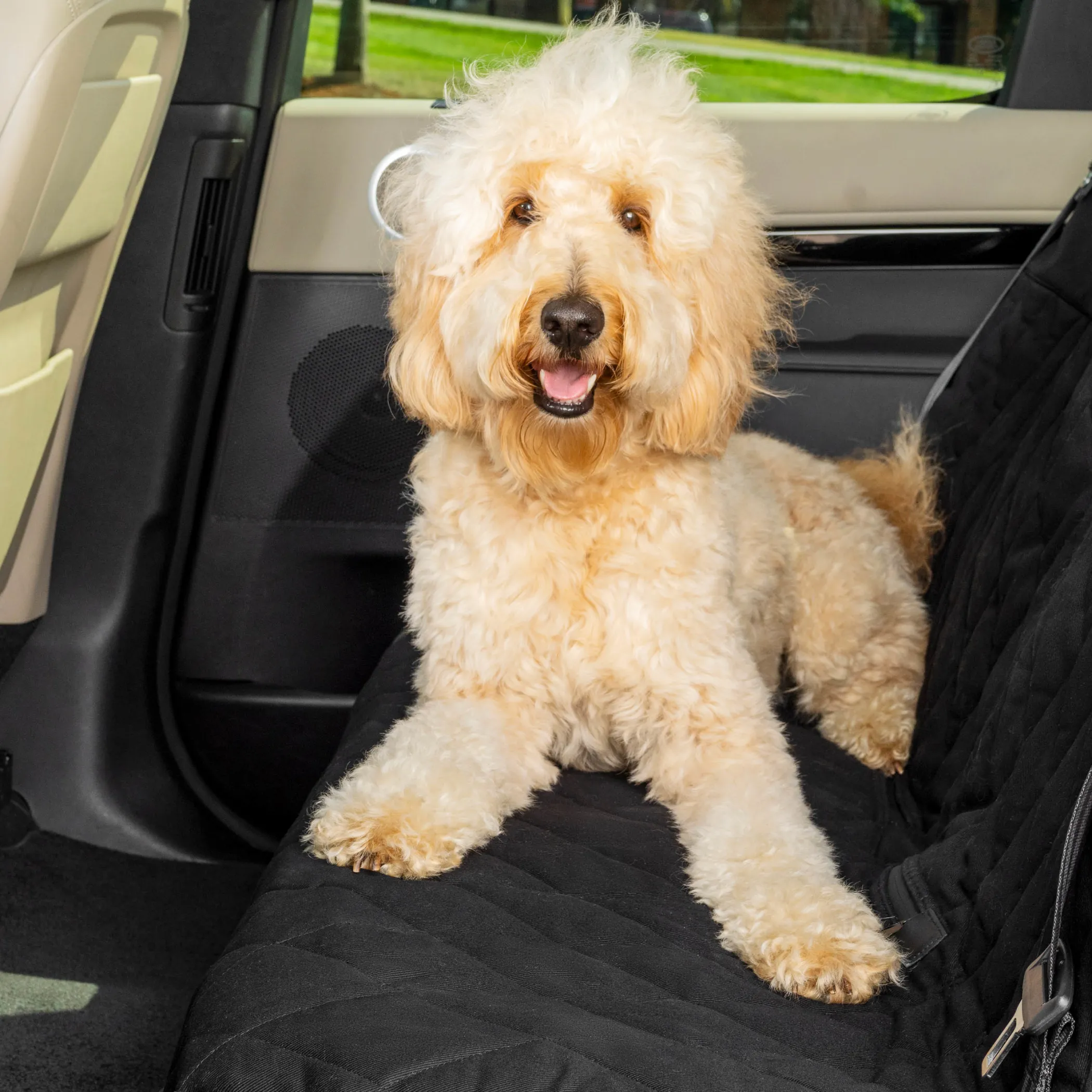 PetSafe Travel|Car Seats & Covers-Happy Ride® Quilted Bench Seat Cover