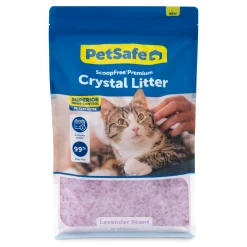 PetSafe Litter Boxes & Litter|Litter-ScoopFree® Premium Crystal Litter 8 lb Bag, Lavender, 1-Pack